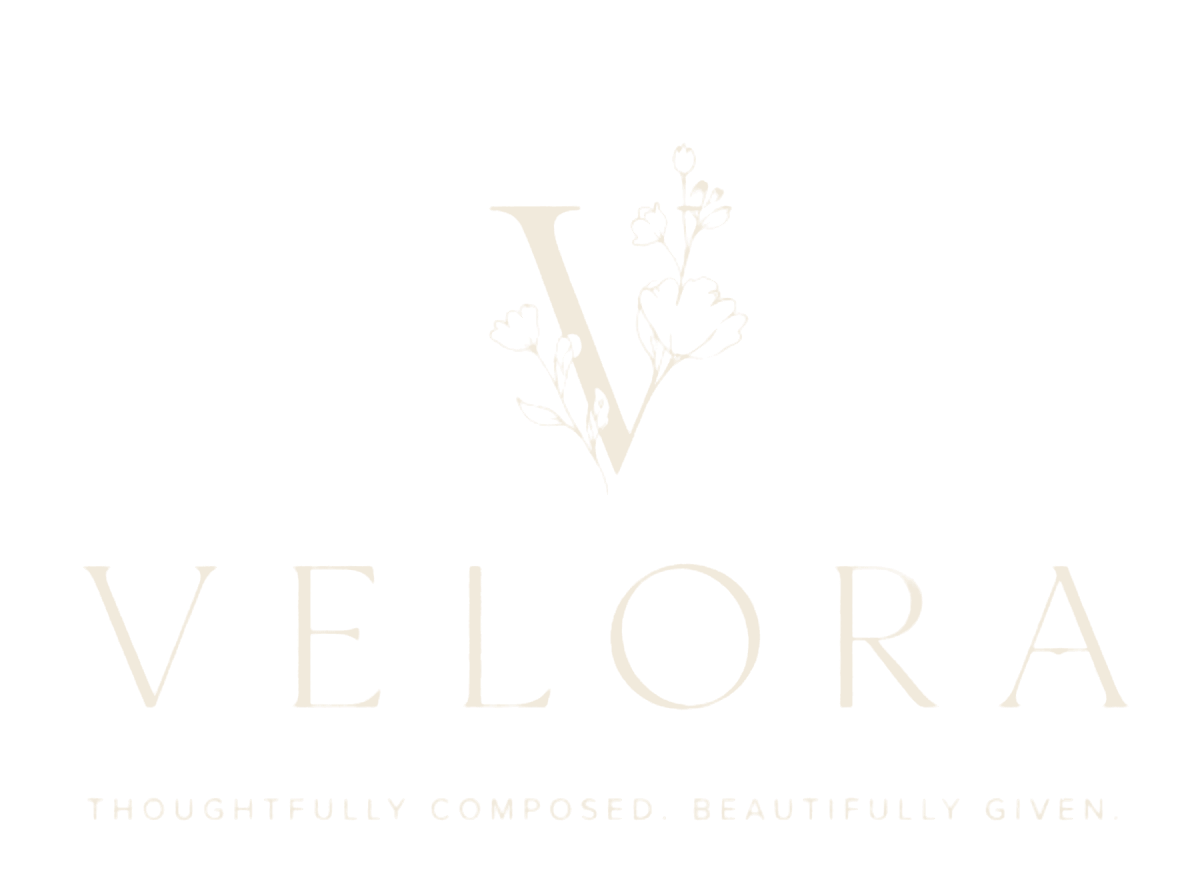 Velora — Thoughtfully composed. Beautifully given.